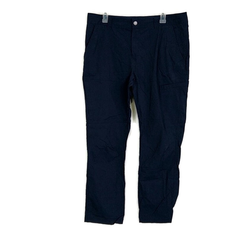 Columbia Womens sz 36 x 32‎ Pants Blue Outdoor Hiking Pants Straight Leg Casual